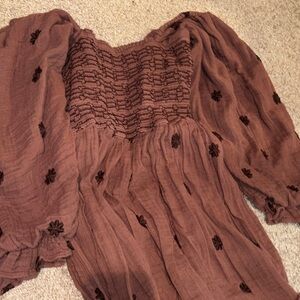 FP Dahlia Embroidered Maxi Dress